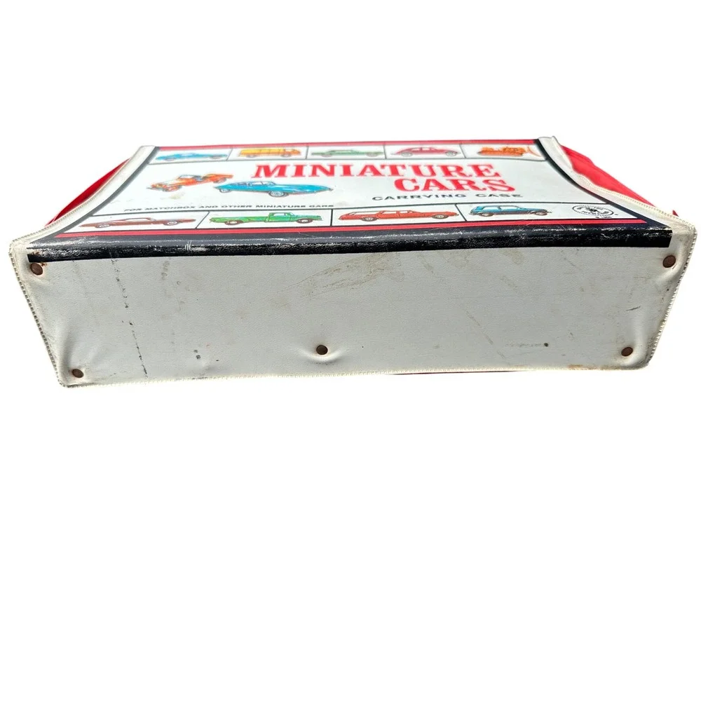 Mattel Miniature Cars Carrying‎ Case Vintage 1966 Matchbox Storage